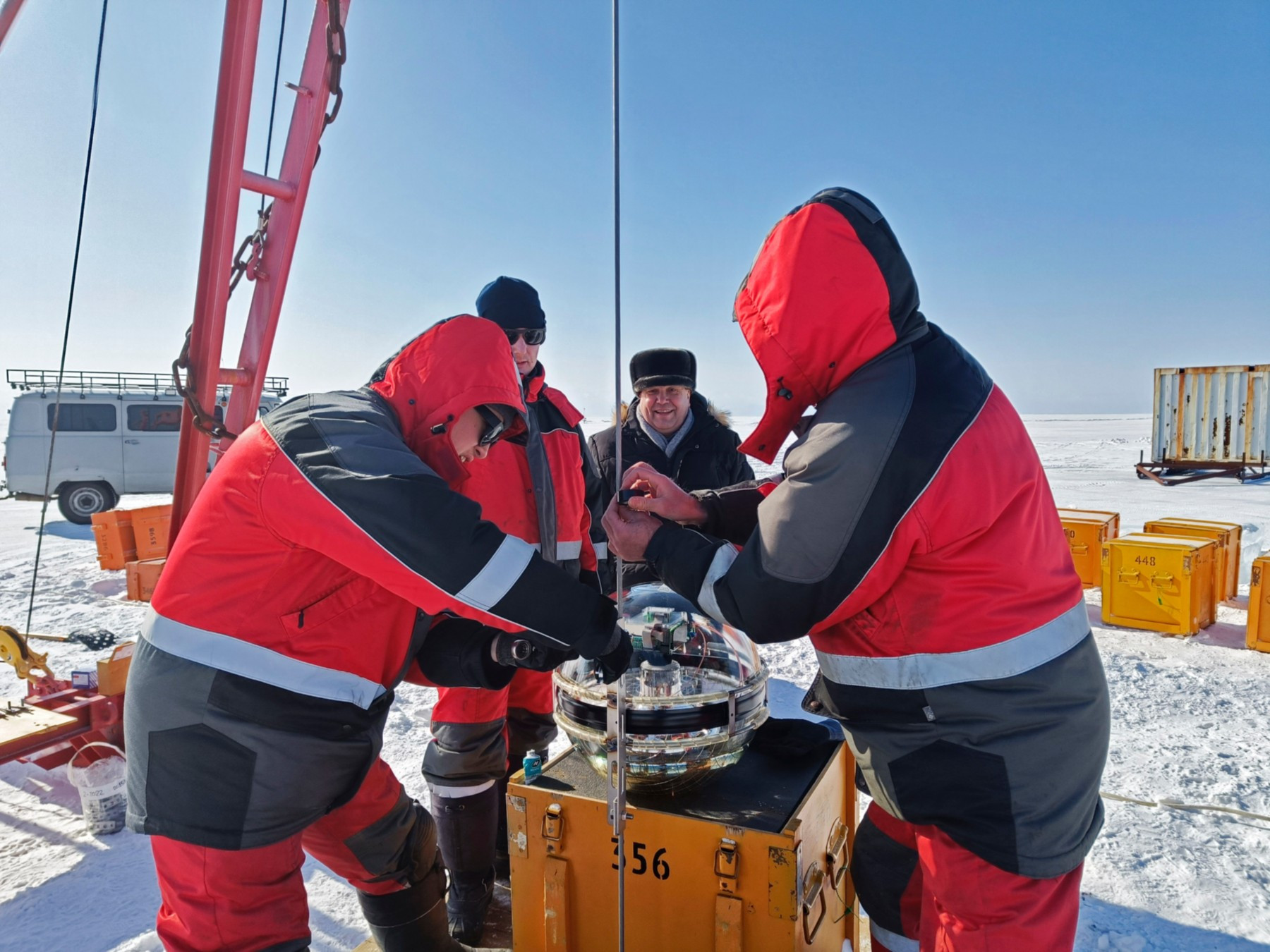 Очередной этап строительства нейтринного телескопа стартует на Байкале
