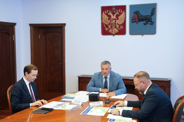 Путепровод начали строить на будущем обходе села Шерагул