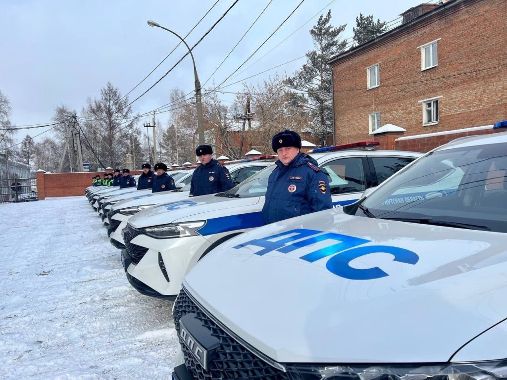 11 новых кроссоверов получили сотрудники ГИБДД в Иркутской области