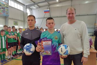 14-летний футболист из Братска прошел отбор в академию ЦСКА