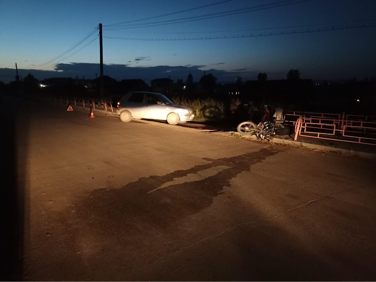 16-летний мотоциклист погиб в аварии в Усольском районе
