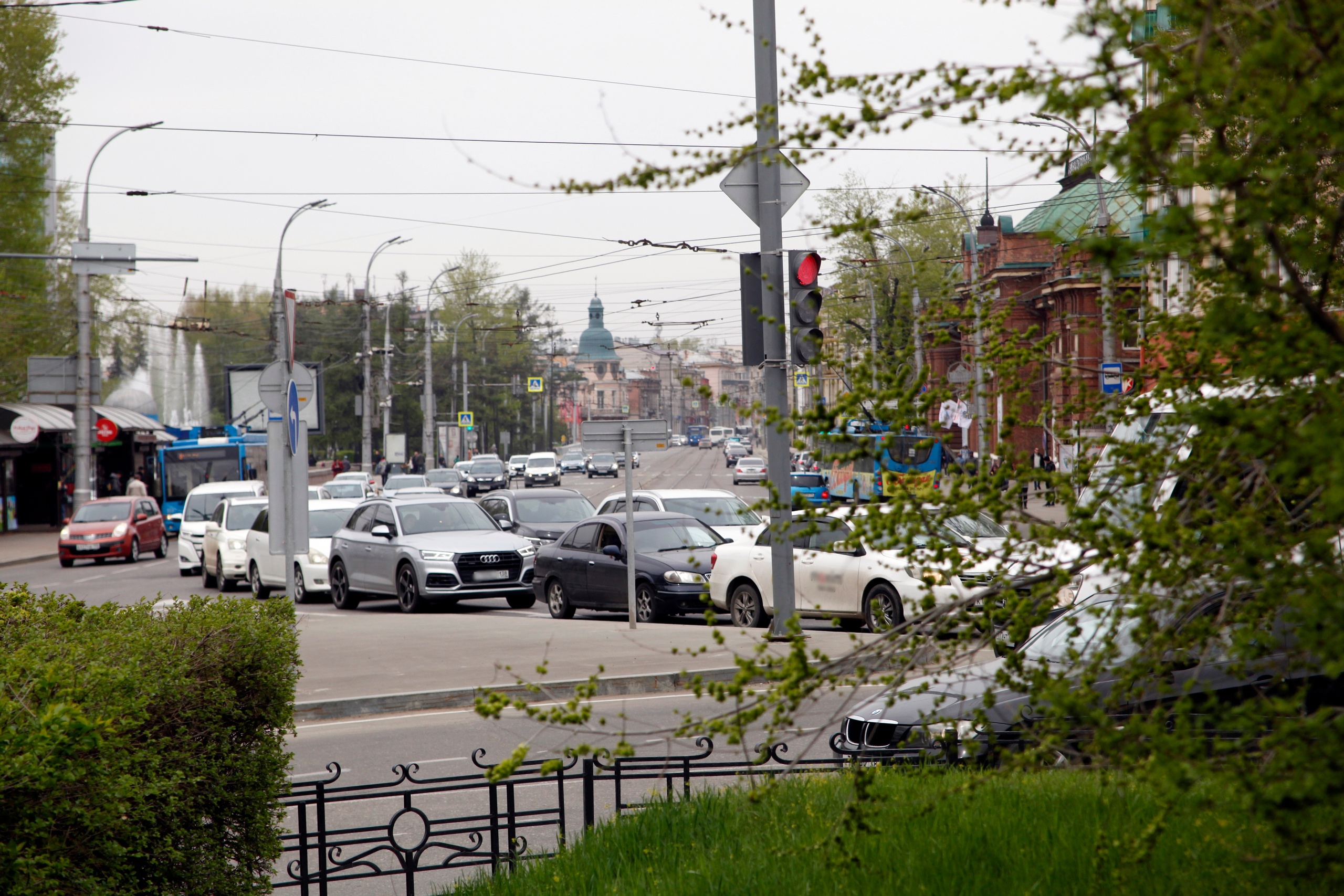 Движения транспорта в реальном времени иркутск. День города Иркутск.