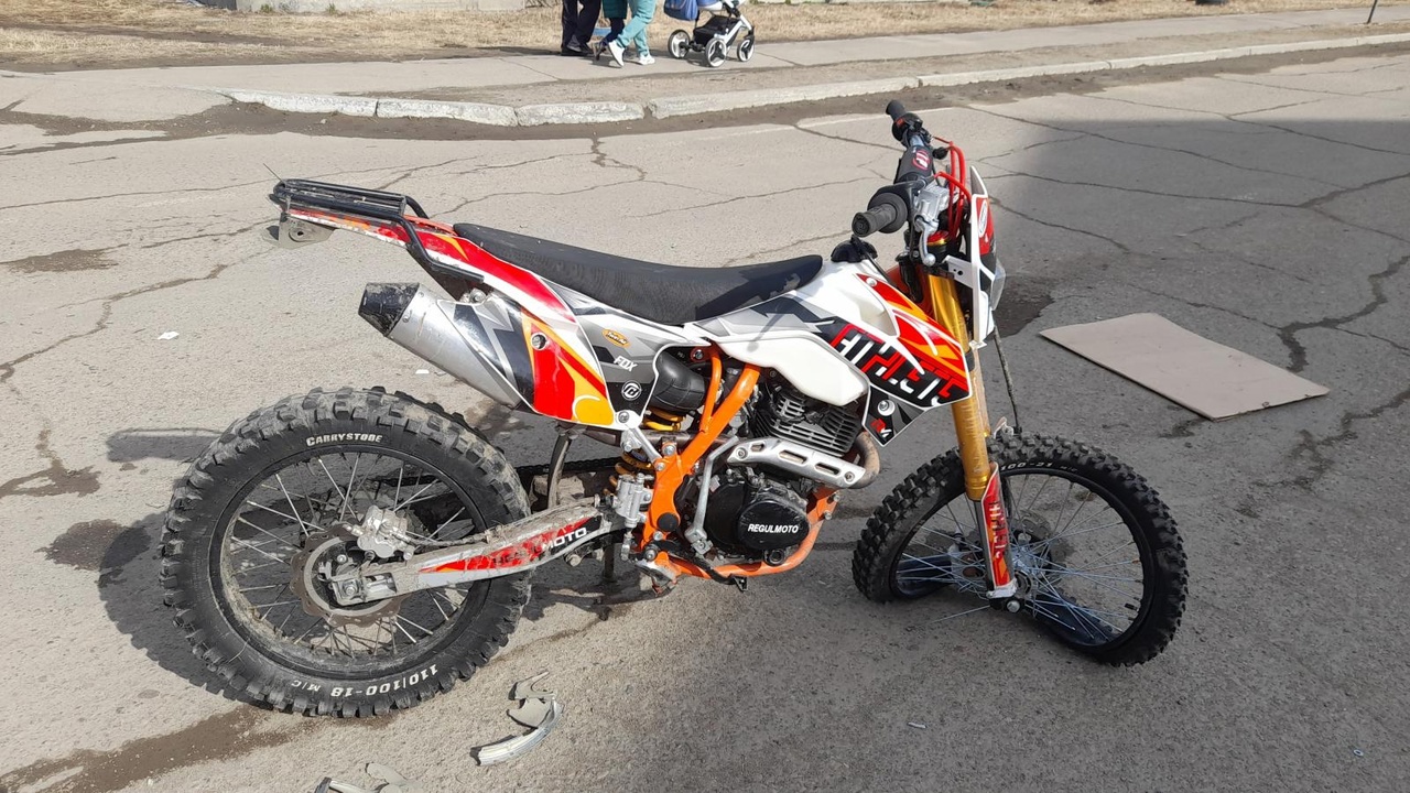 17-летний мотоциклист попал под колеса тойоты в Ангарске