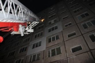 Два многоквартирных дома горело в Иркутске в выходные