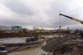 Канализационные очистные сооружения начали реконструировать в Правобережном районе Иркутска