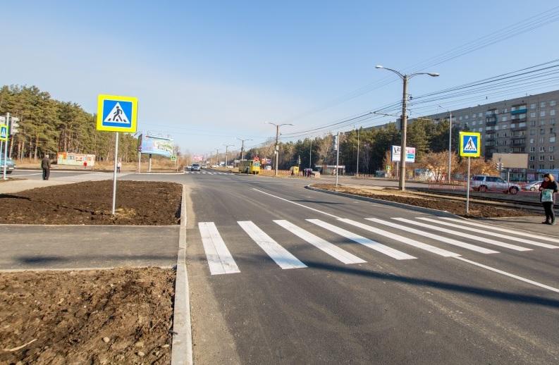 В Ангарске завершился первый этап реконструкции Ленинградского проспекта