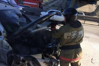 За девять месяцев в Приангарье сгорело 267 автомобилей