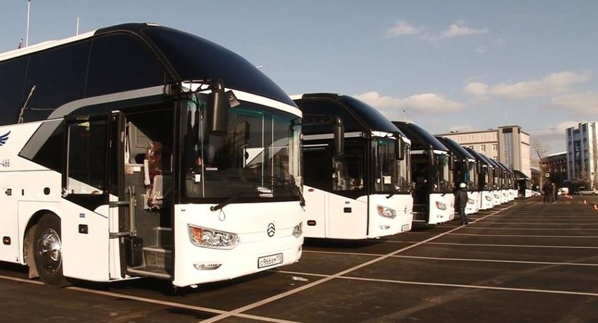 10 новых автобусов поступило на работу на междугородних маршрутах Иркутской области