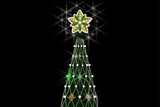 Монтаж главной новогодней елки Иркутска начнется 14 ноября