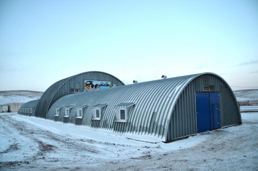 В Боханском районе построили новую ферму