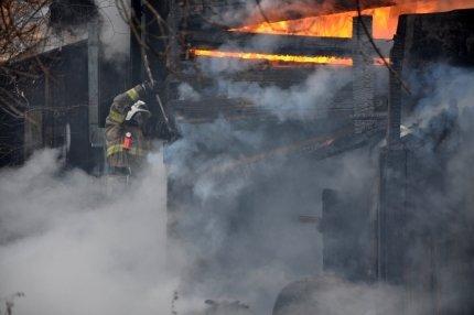 На пожаре в Аларском районе погибли двое детей