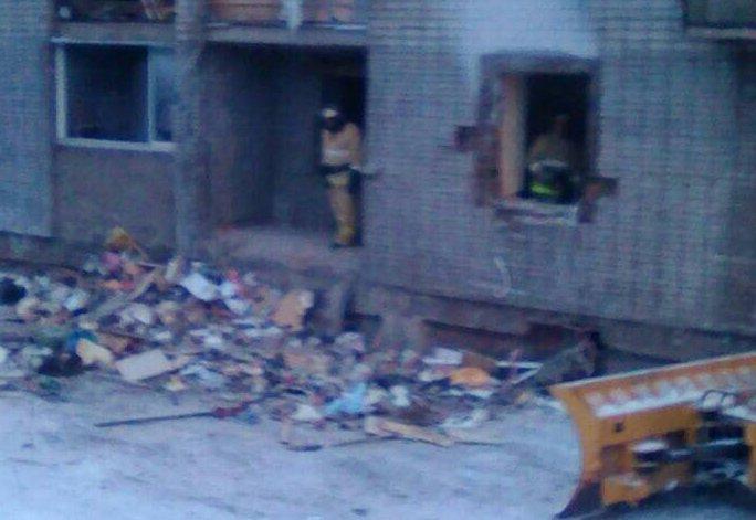 Взрыв в жилом доме в Усть-Куте, предположительно, произошел из-за работ по установке натяжного потолка