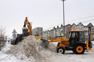 40 тысяч тонн снега вывезли с улиц Ангарска с начала года