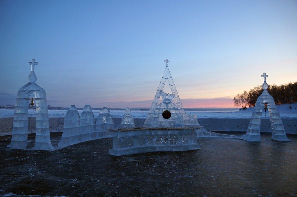 70 иорданей откроют в Иркутской области к Крещению, в Иркутске уже строят иордань на Якоби