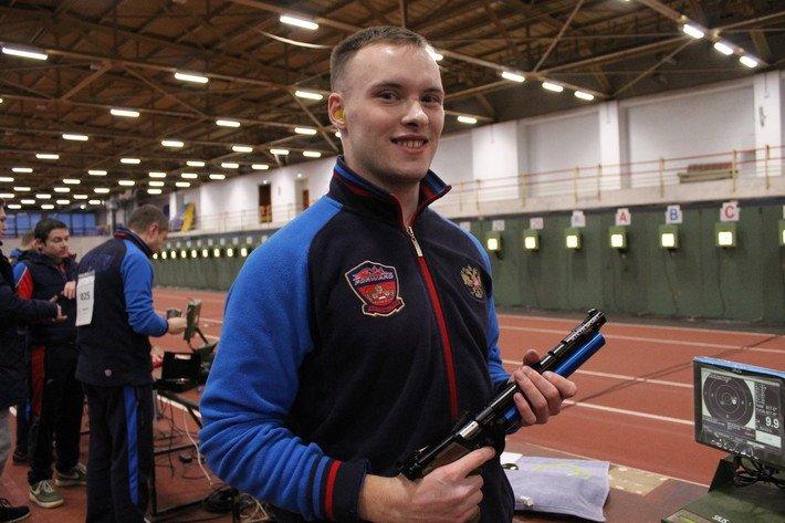 Иркутский спортсмен стал победителем на чемпионате России по стрельбе из пневматического оружия
