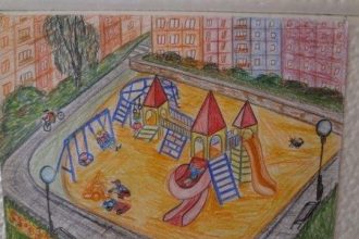 Конкурс рисунков «Двор моей мечты. Сквер будущего» проходит в Иркутске