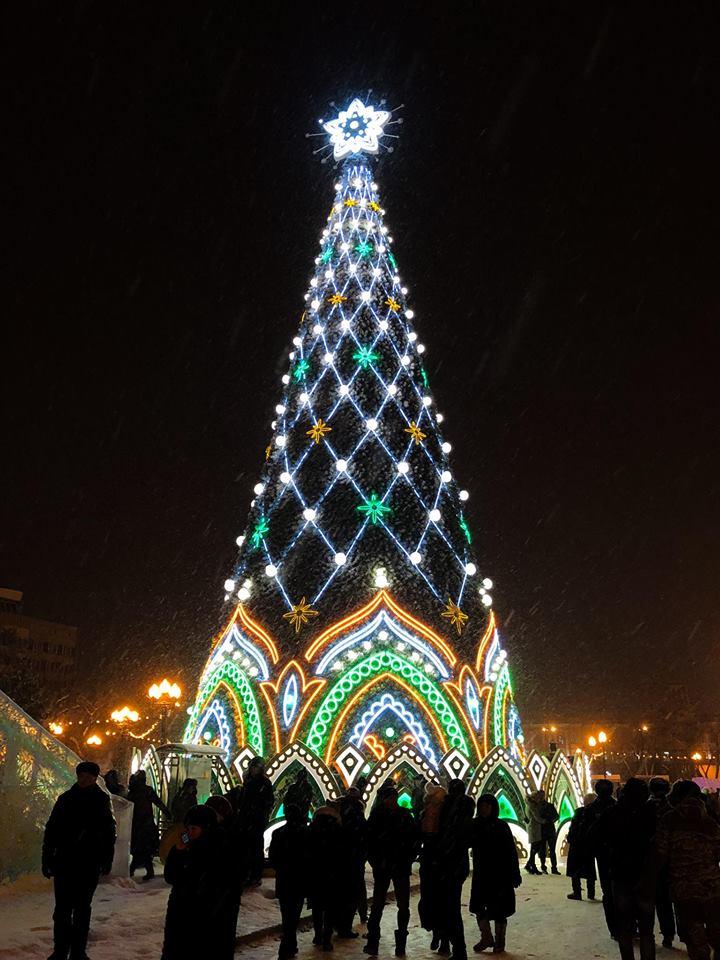 Новый год в Иркутске: фотоотчет