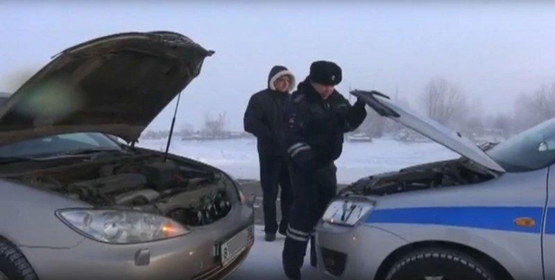 Полиция мобилизована на помощь гражданам в период морозов