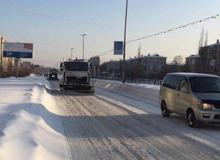 Работа подрядчиков по уборке снега в Ангарске признана неудовлетворительной