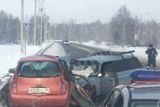 Четыре человека пострадали в ДТП на трассе "Сибирь"