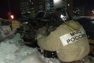 Пять человек, в том числе трехлетний ребенок сильно пострадали в ДТП в Братске