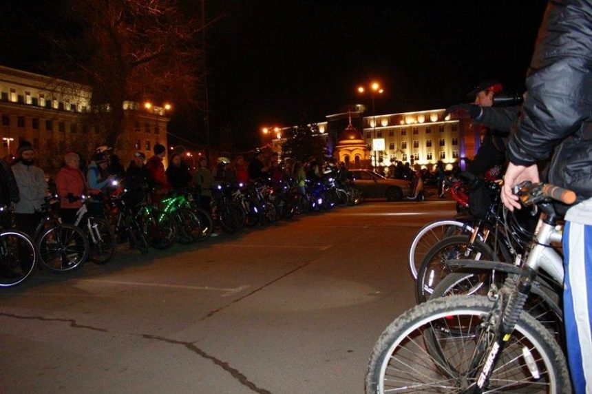 24 марта в Иркутске пройдёт флешмоб «Велосветлячки»