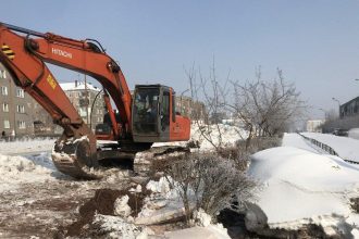 Авария на водопроводе в Братске ликвидирована