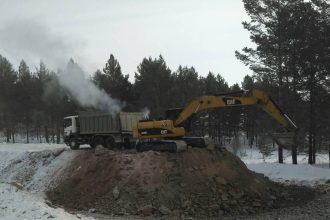 Участок трассы А-331 «Вилюй» в Нижнеилимском районе начали капитально ремонтировать