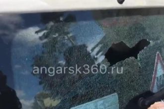 Неизвестные обстреляли автомобиль руководителя автоколонны 1951 Ангарска