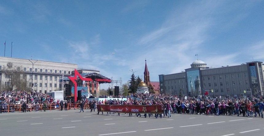 Парад Победы в Иркутске. Фоторепортаж