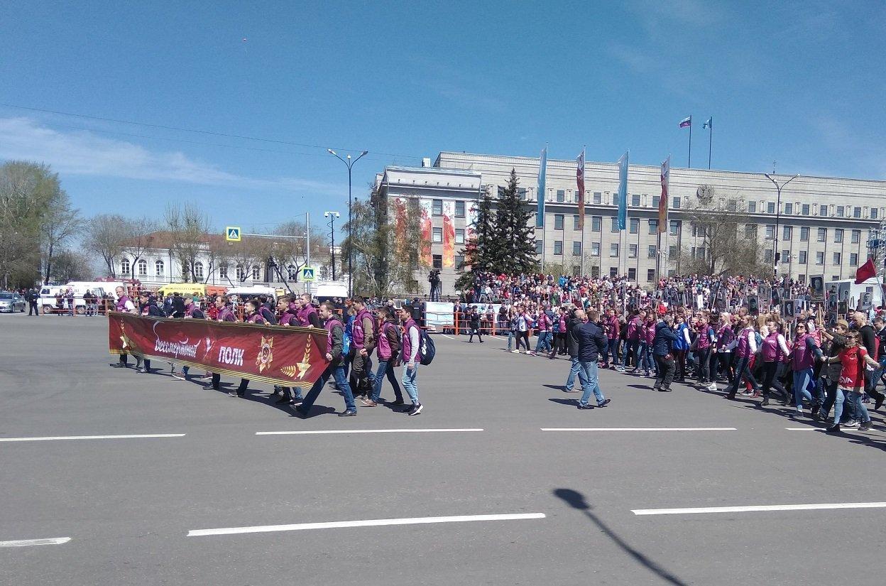 Парад Победы в Иркутске. Фоторепортаж