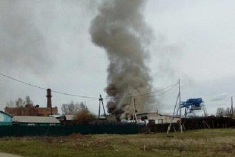 Продуктовый склад горел в Усть-Илимском районе