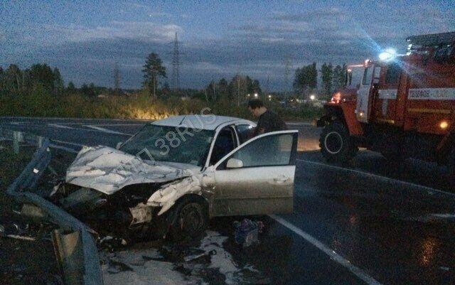 Женщина с ребенком пострадали в ДТП в Шелеховском районе