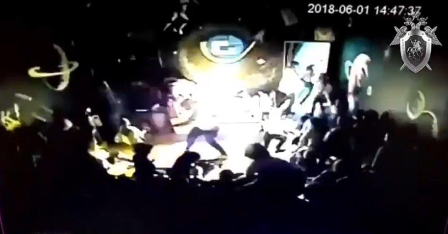 Видео происшествия в ТРК "Комсомолл" в Иркутске