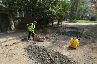 213 дворов отремонтируют в Иркутске в 2018 году