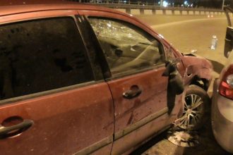 Нетрезвый водитель сбил девятерых полицейских в Иркутске