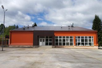 ФОК построили в поселке Алексеевск Киренского района