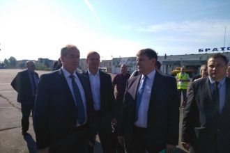 Губернатор Приангарья находится в рабоче поездке по Братскому району