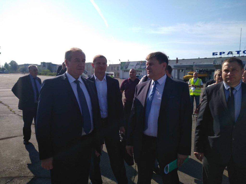 Губернатор Приангарья находится в рабоче поездке по Братскому району