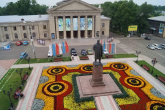 В Ангарске началось благоустройство центрального сквера