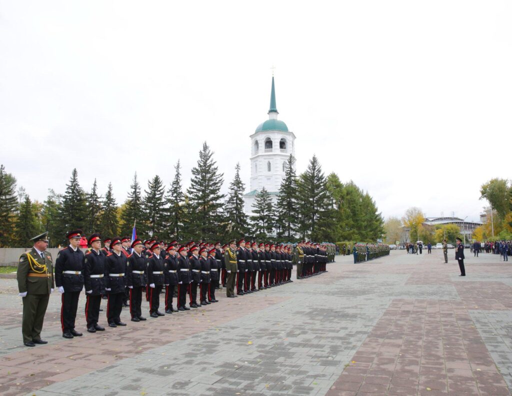74 учащихся приняли Клятву кадета в Иркутске