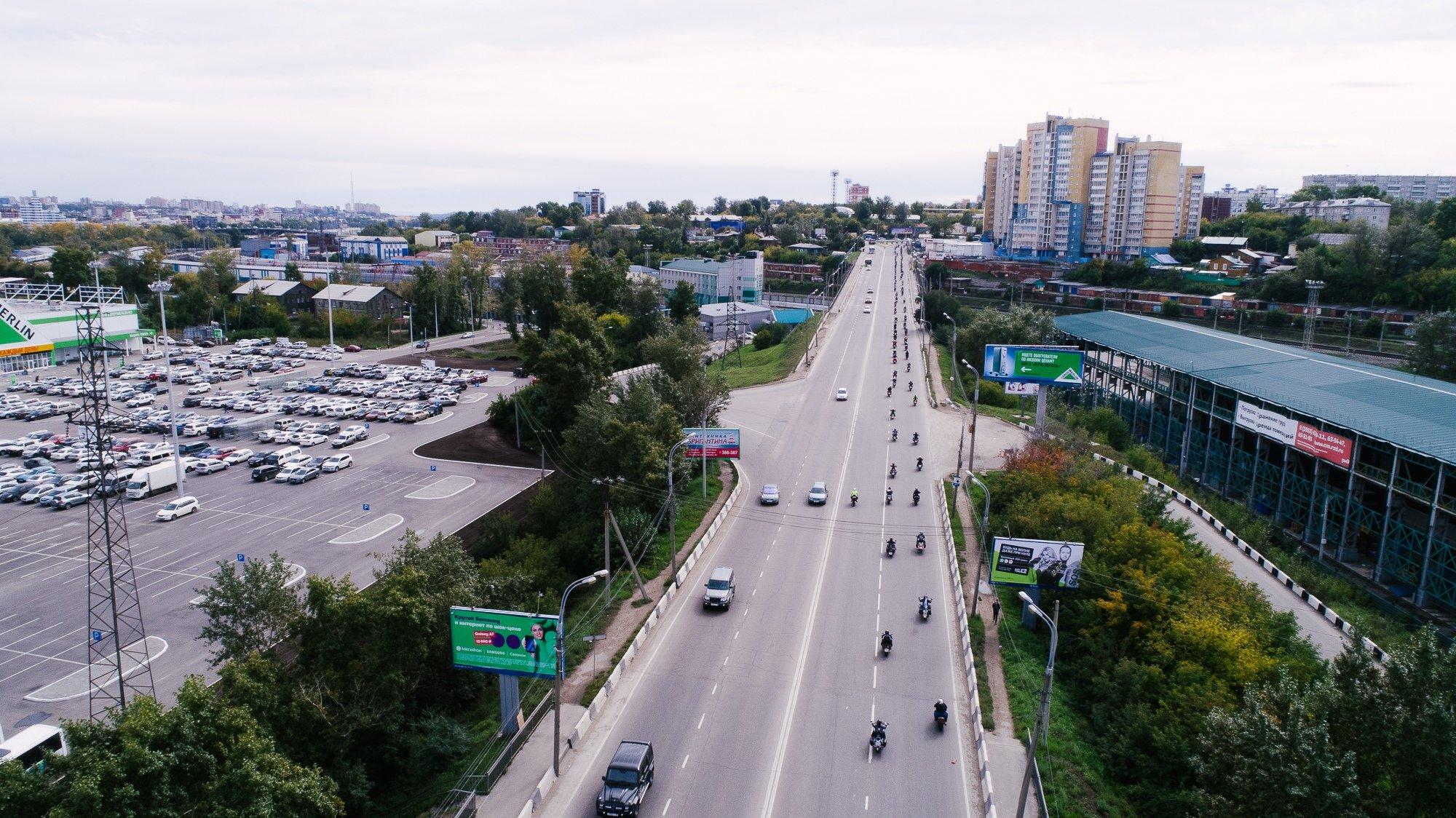 Иркутские байкеры закрыли мотосезон. Фото и видео
