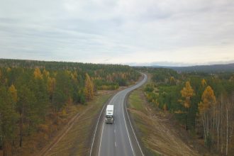 13-километровый участок автодороги Р-255 «Сибирь» введен в эксплуатацию после ремонта