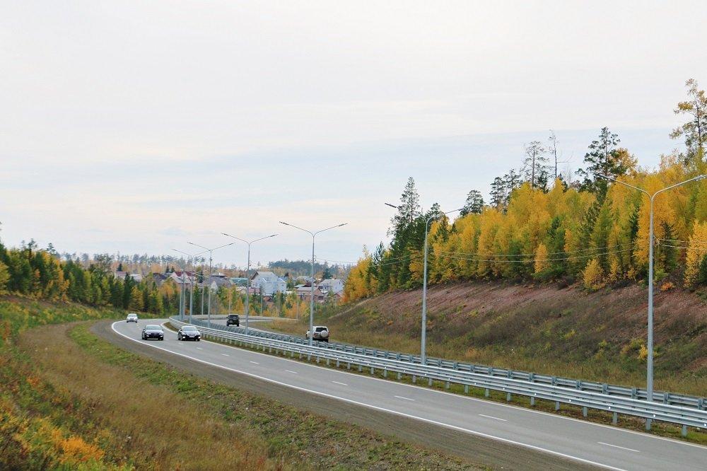 8 км линий электроосвещения построили на трассе «Вилюй» в Братском районе