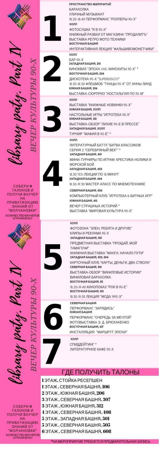 Иркутян приглашают на библиовечеринку «Вечер культуры 90-х»
