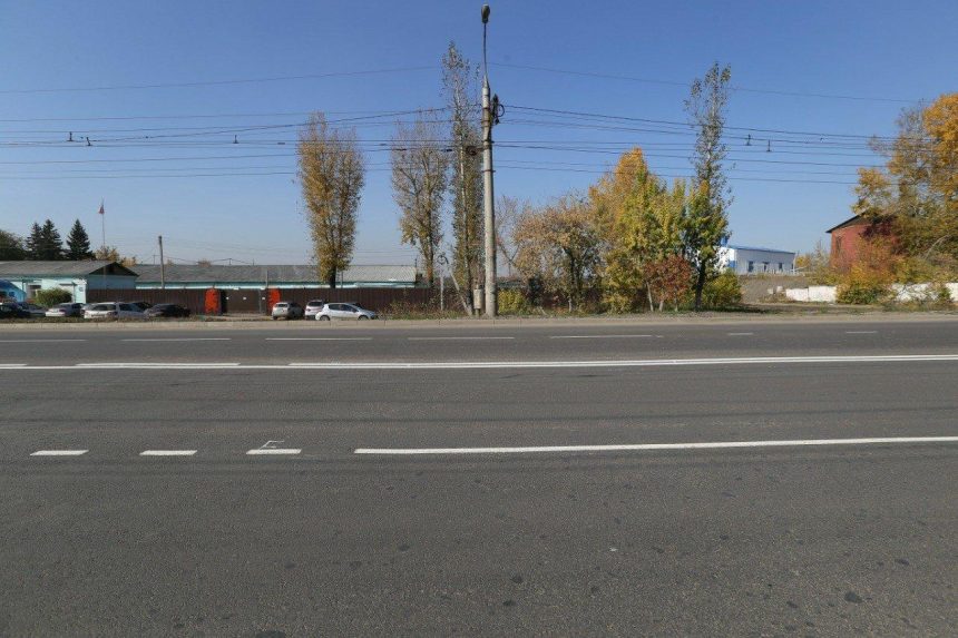 На улице рабочего штаба в Иркутске отремонтировали 25 тысяч кв. метров асфальта