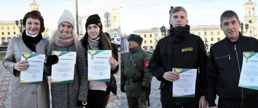 Пятерых ангарчан наградили за содействие полиции
