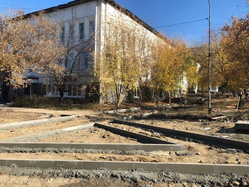 В Шелехове к концу октября завершатся работы по благоустройству общественных пространств