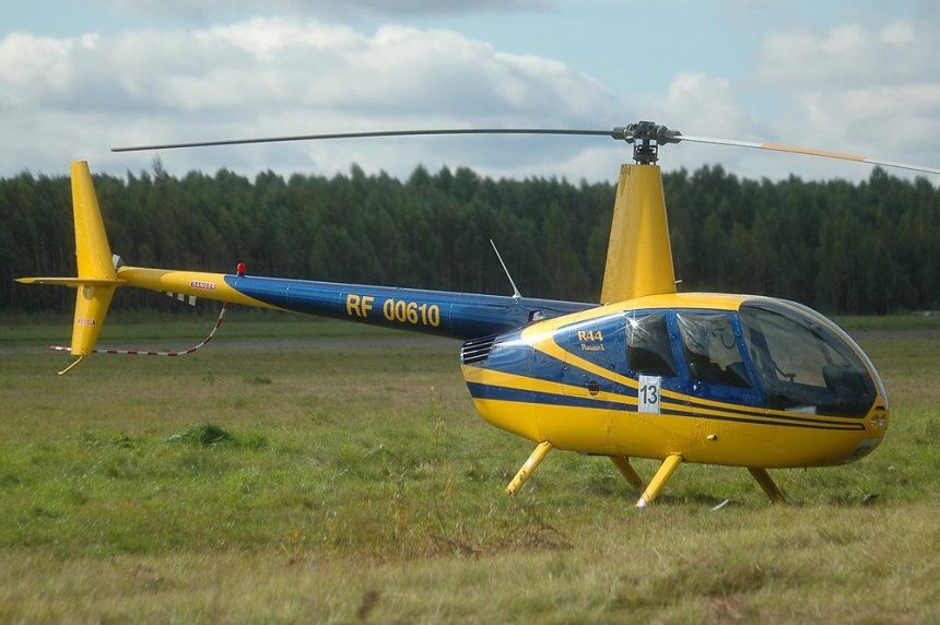Вертолет Robinson потерпел крушение в Бодайбинском районе