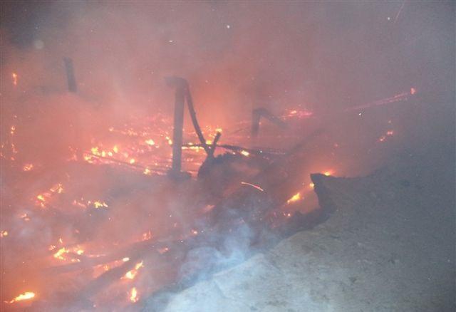 10 машин сгорели в гараже в селе Метляево Балаганского района